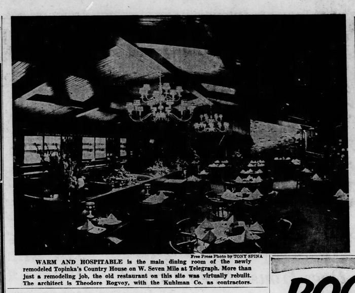 Topinkas Country House - May 1959 Remodel (newer photo)